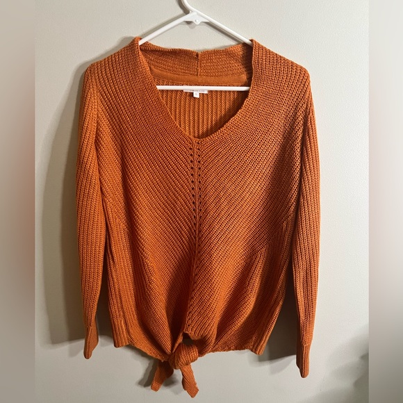 LISSY Burnt Orange Sweater - Picture 1 of 3